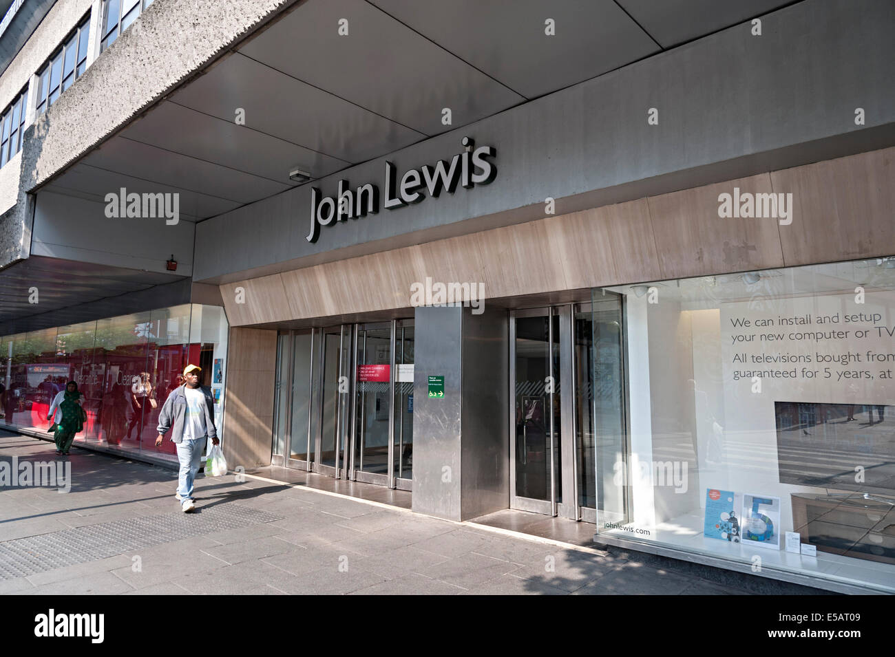 John lewis Nottingham Victoria centre Stock Photo, Royalty Free Image