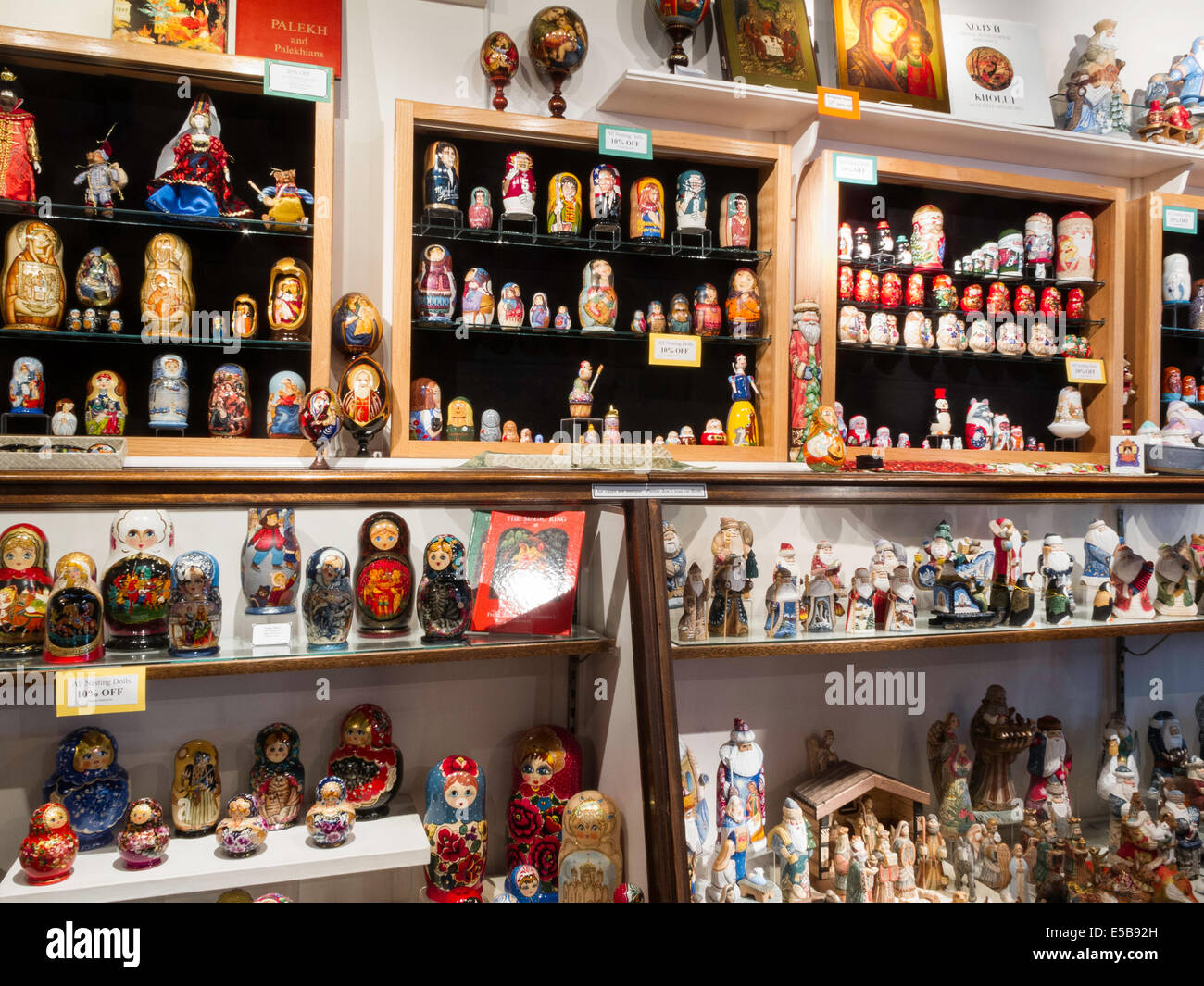 Kirmse's Store Displays in Skagway, Alaska, USA Stock Photo, Royalty