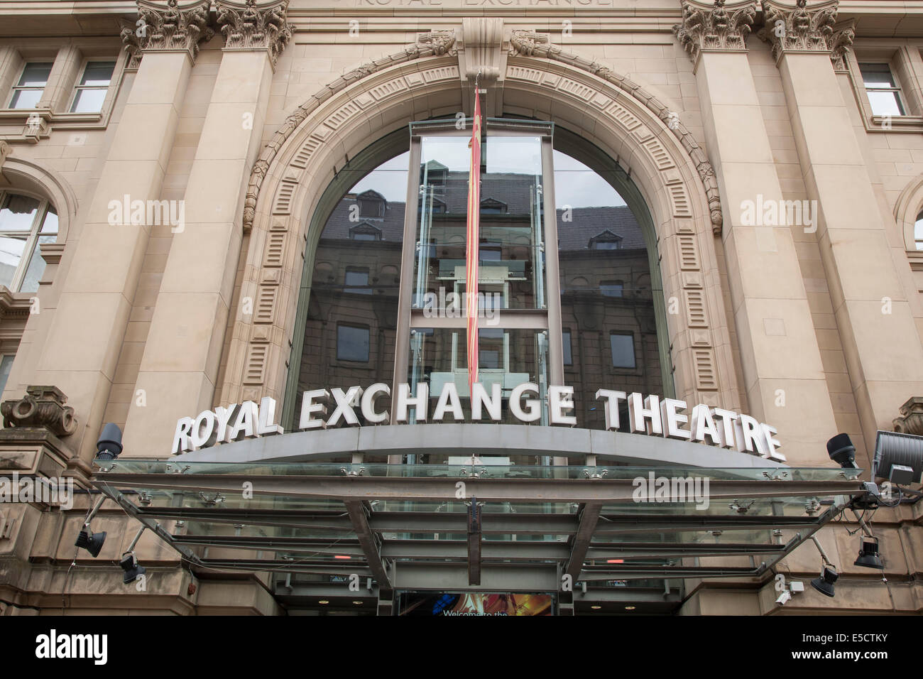 Exterior Manchester Uk Exterior Facade of Royal Exchange Theatre, Manchester, England, UK