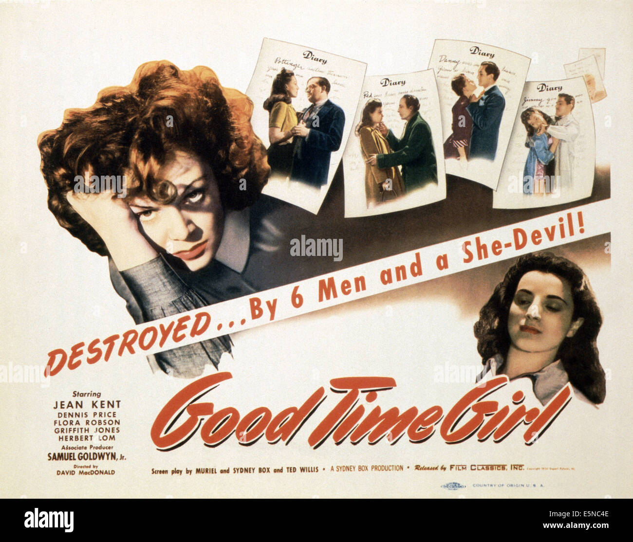 GOODTIME GIRl Jean Kent, 1948 Stock Photo, Royalty Free Image 72385278 Alamy