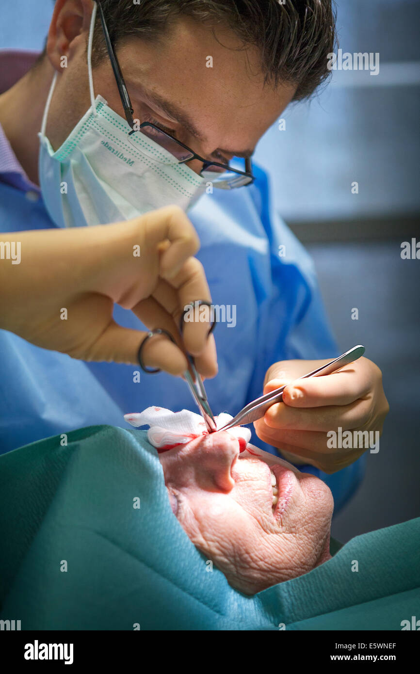 Dermatologic surgery Stock Photo, Royalty Free Image 72480423 Alamy