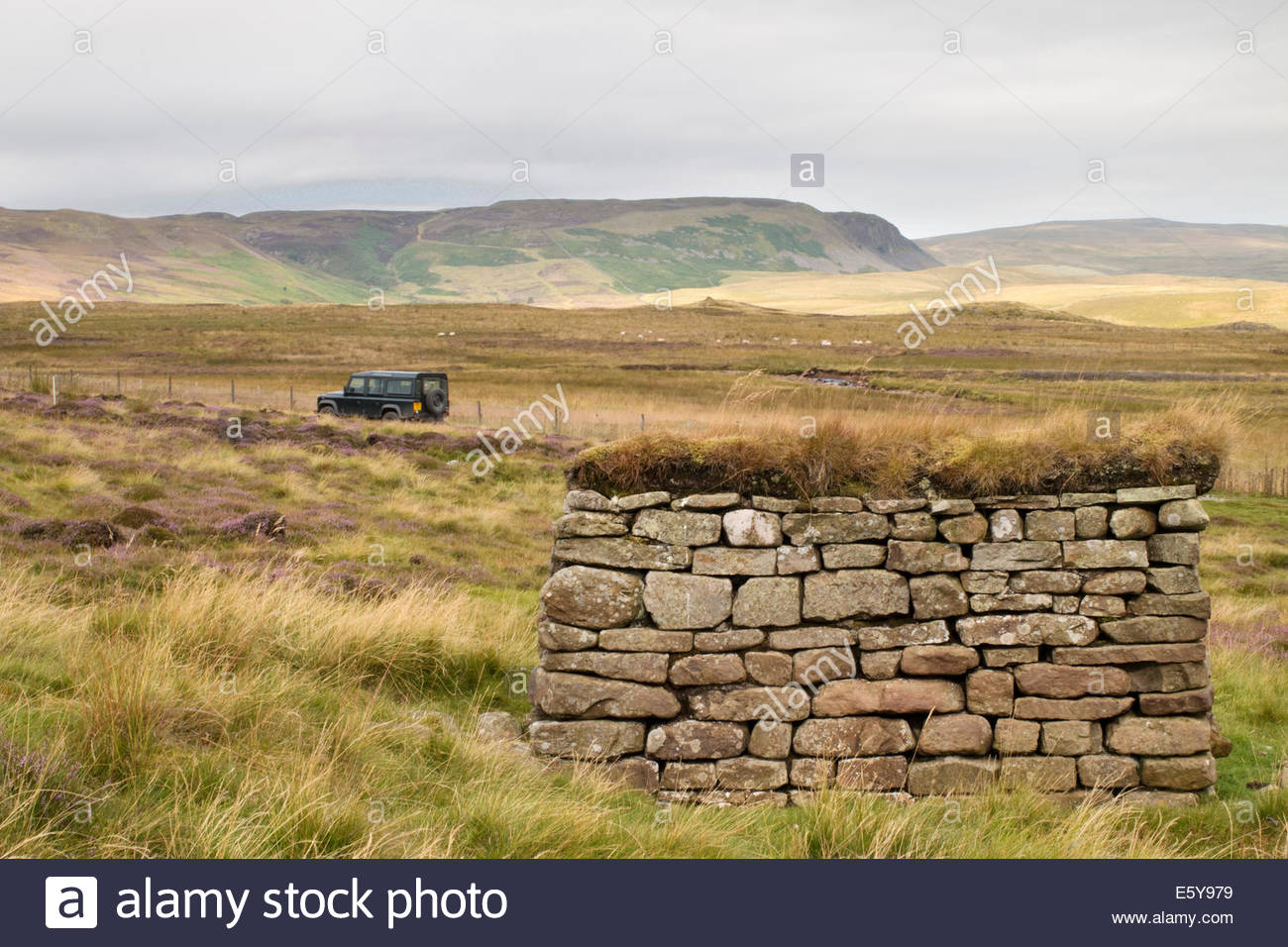The Strathmore Estate, Holwick, MiddletoninTeesdale Co Durham UK Stock Photo, Royalty Free