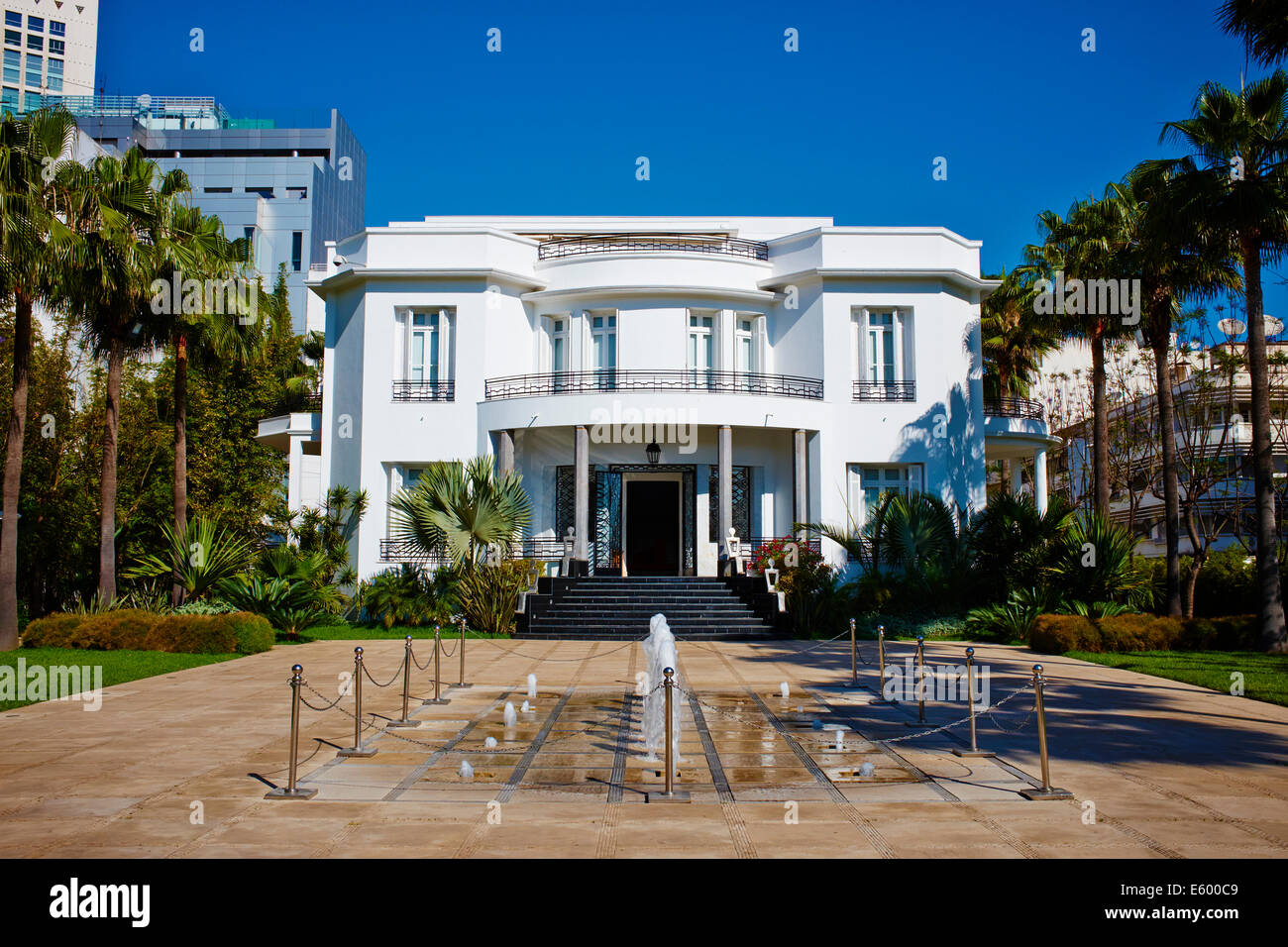 Morocco, Casablanca, Villa des Arts Stock Photo, Royalty Free Image