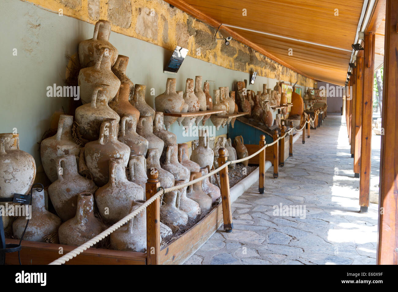 Amphoras From Bodrum Museum Of Underwater Archaeology Stock Photo Alamy