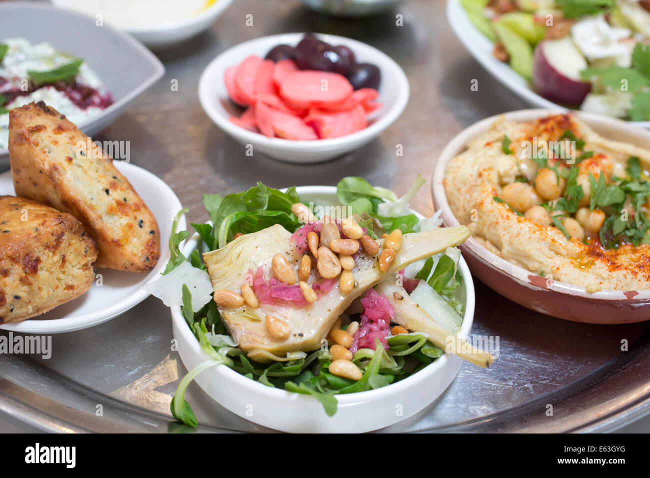 Honey & Co owned by Itamar Srulovich and Sarit Packer, Middle Eastern