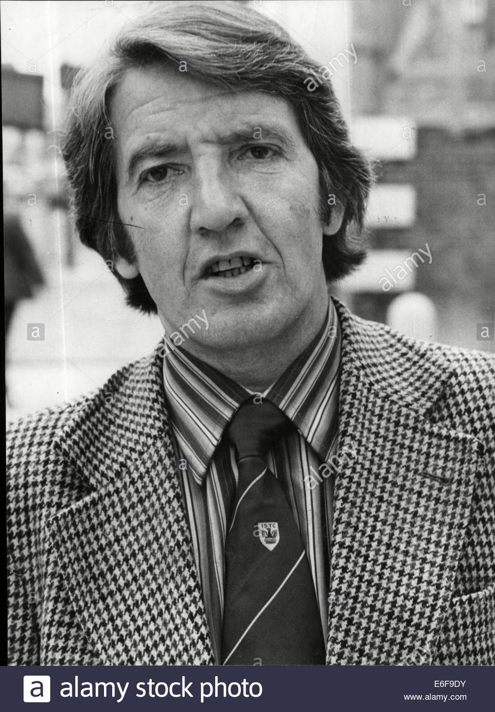 Dennis Skinner Labour M.p. PERSONALITY EIGHTIES - Stock Image - dennis-skinner-labour-mp-personality-eighties-E6F9DY