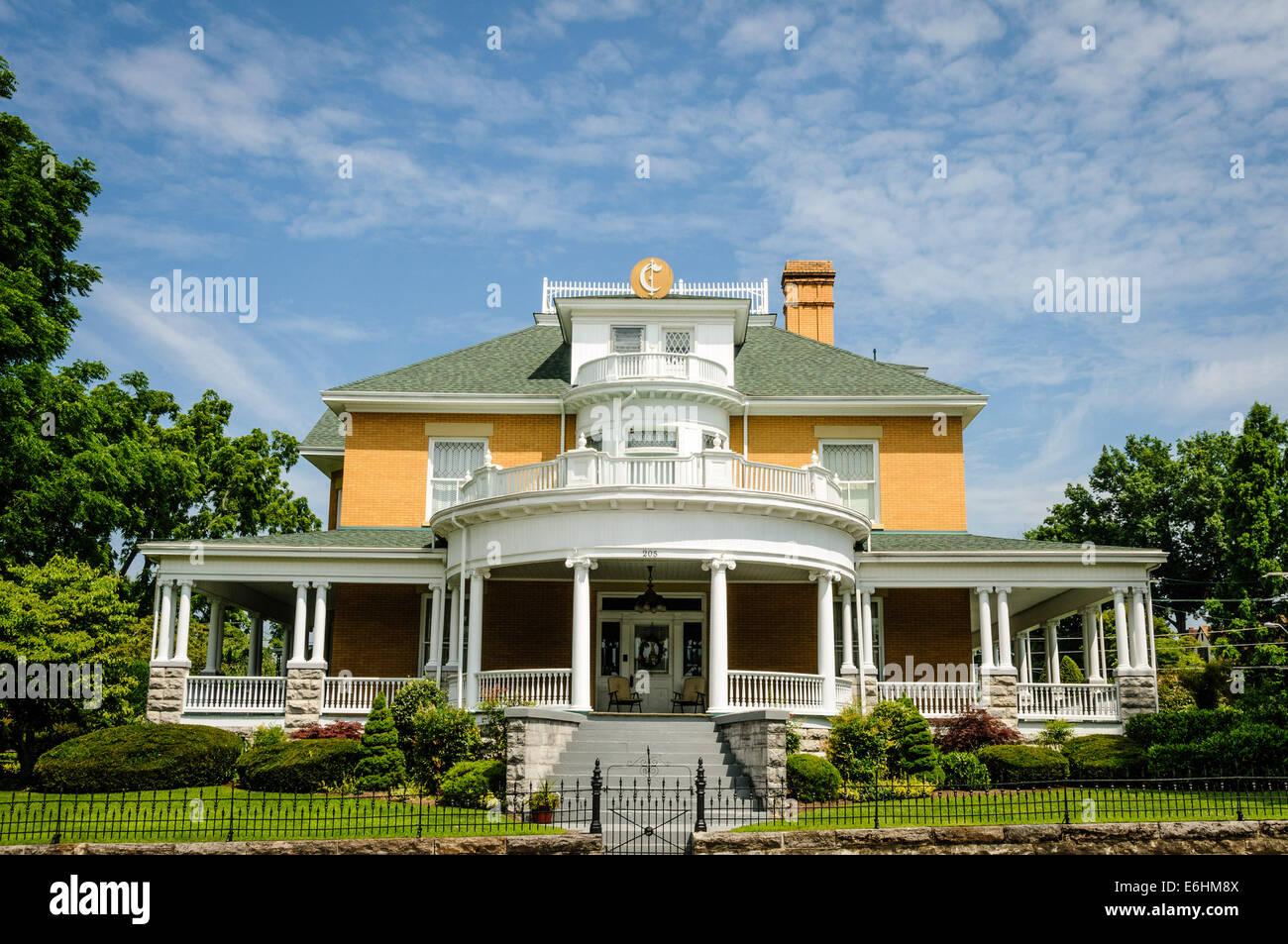 J.c. Campbell House, 205 West Main Street, Marion, Virginia Stock Photo