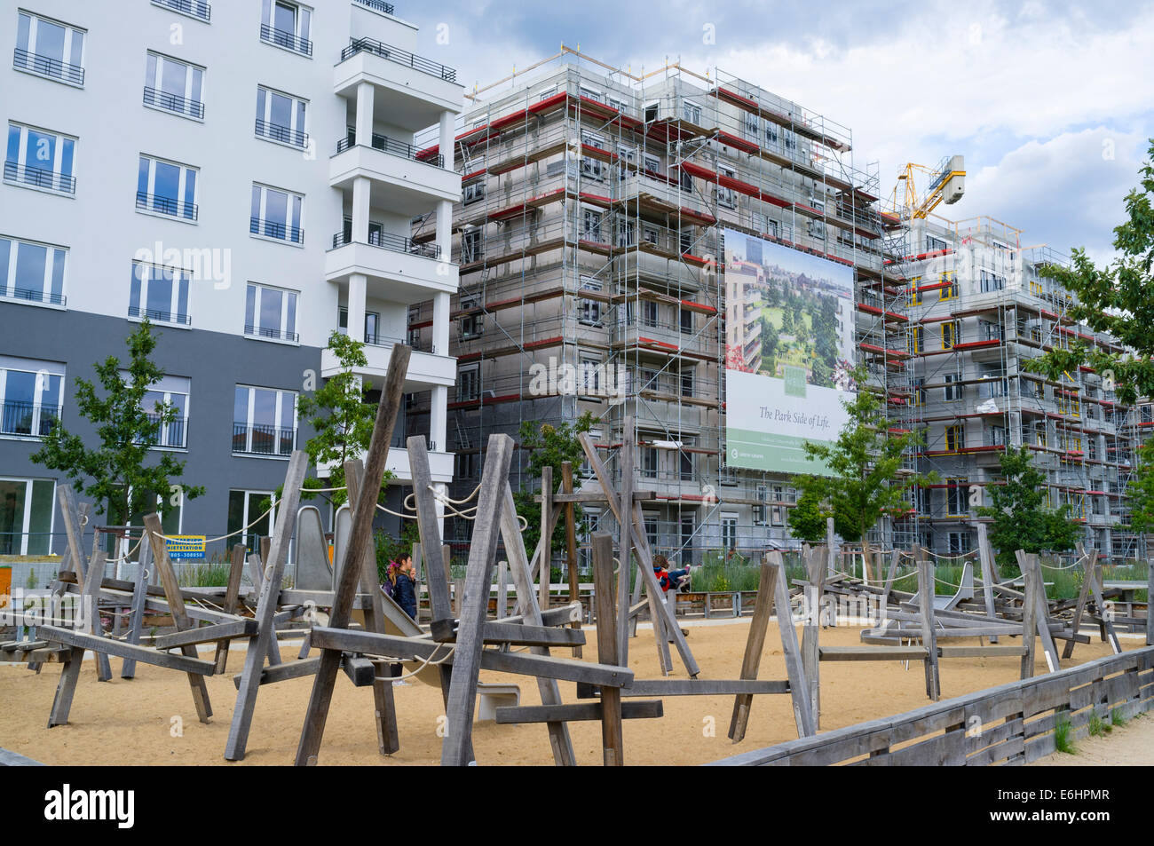 Fancy Apartment Building new luxury apartment building under construction at gleisdreieck Fancy Apartment Building new luxury apartment building under construction at gleisdreieck