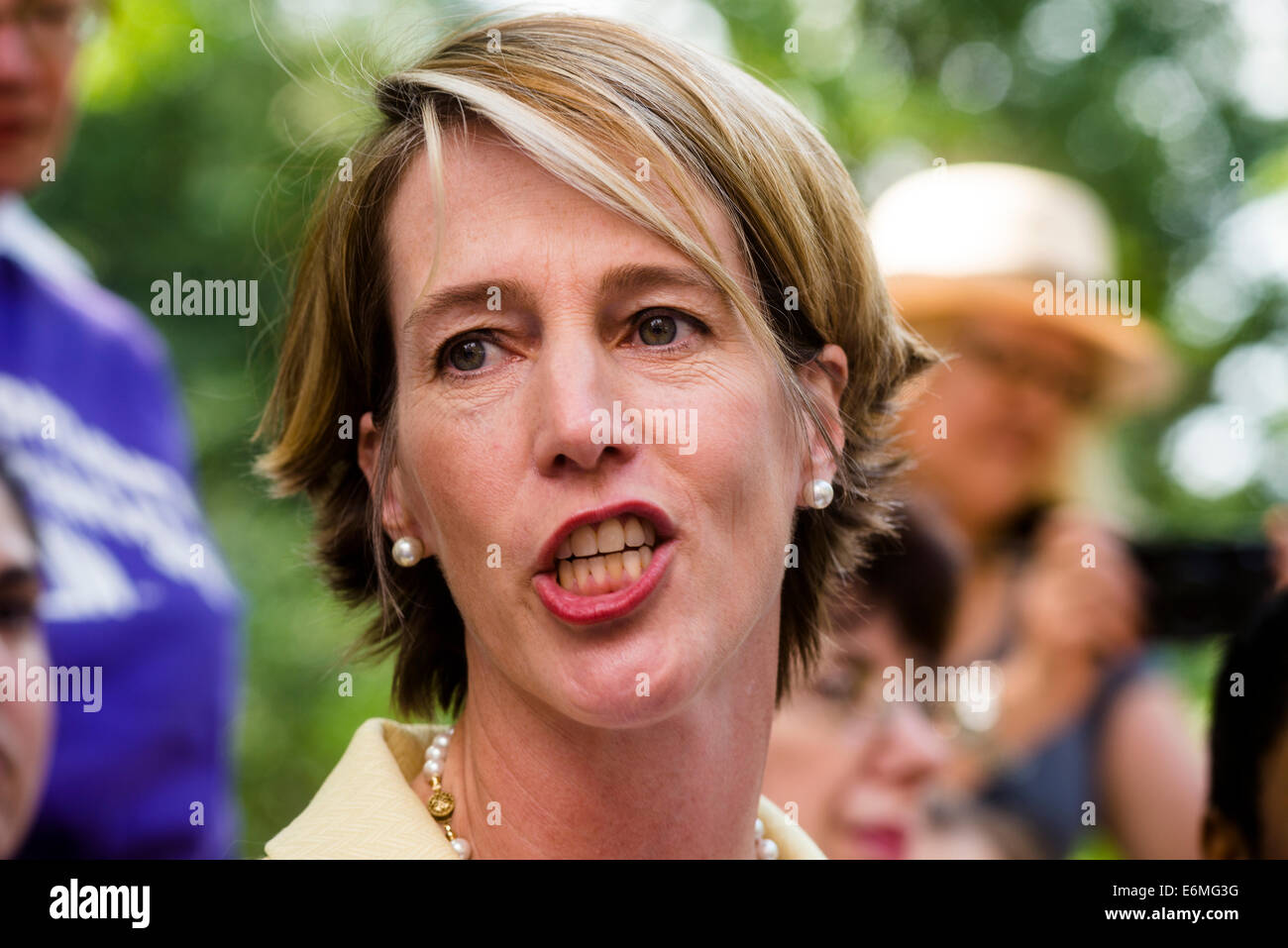 Gubernatorial candidate Zephyr Teachout endorsed by the National Organization of Women ©Stacy Walsh Rosenstock/Alamy Live News - new-york-usa-26th-august-2014-gubernatorial-candidate-zephyr-teachout-E6MG3G
