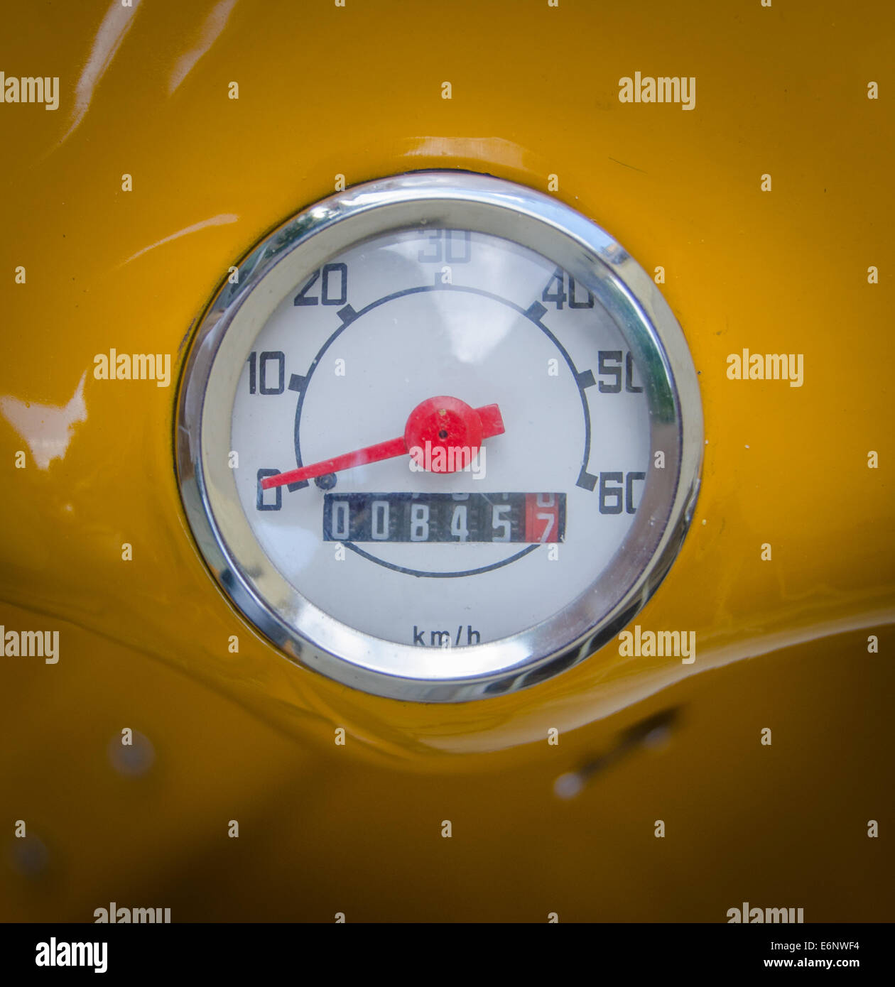 Moped Speedometer Stock Photo, Royalty Free Image 73010424 Alamy