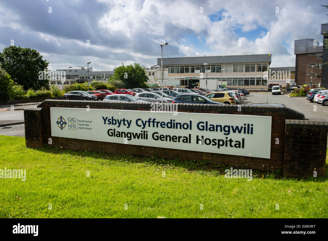 Glangwili General Hospital, Carmarthen Wales UK Stock Photo, Royalty Free Image 73048283 Alamy