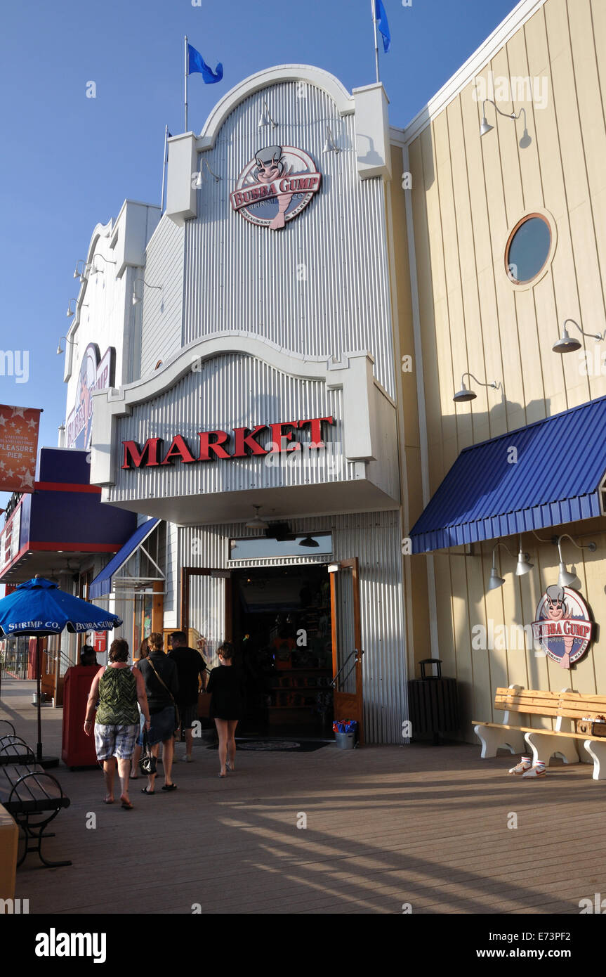 Bubba Gump restaurant in Galveston, Texas, USA Stock Photo, Royalty Free Image 73227590 Alamy