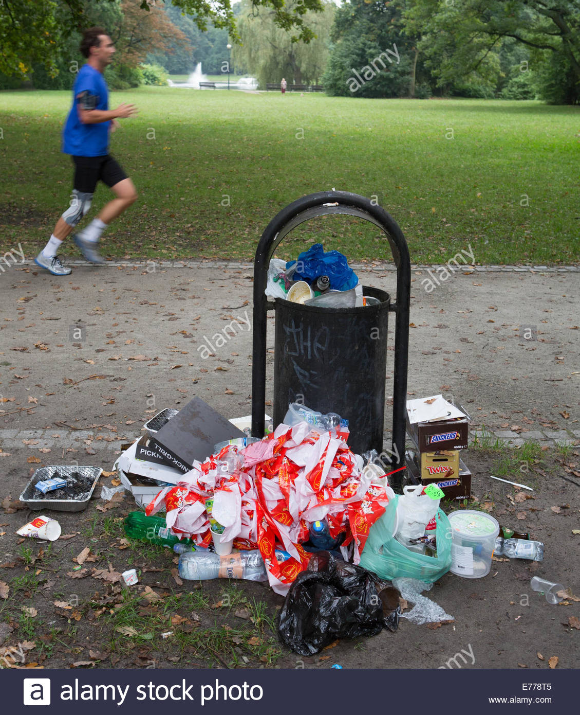 Aftermath of barbecue Stock Photo, Royalty Free Image 73304677 Alamy