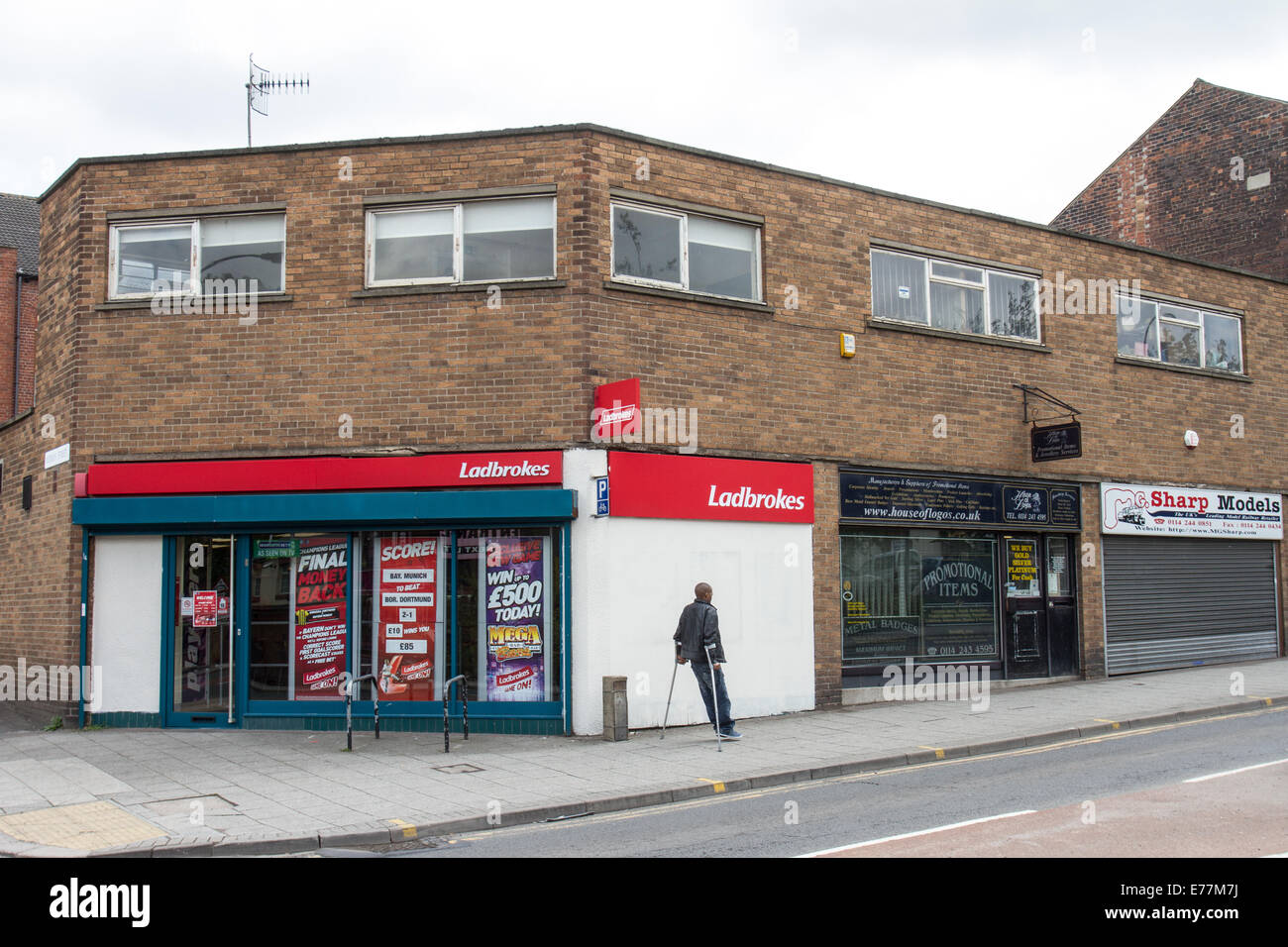 Single manning in betting shops