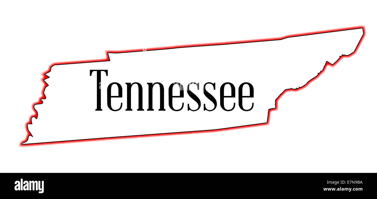 clipart map of tennessee - photo #18
