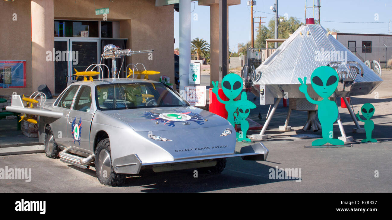 Alien Beef Jerky in Bakersfield California Stock Photo, Royalty Free
