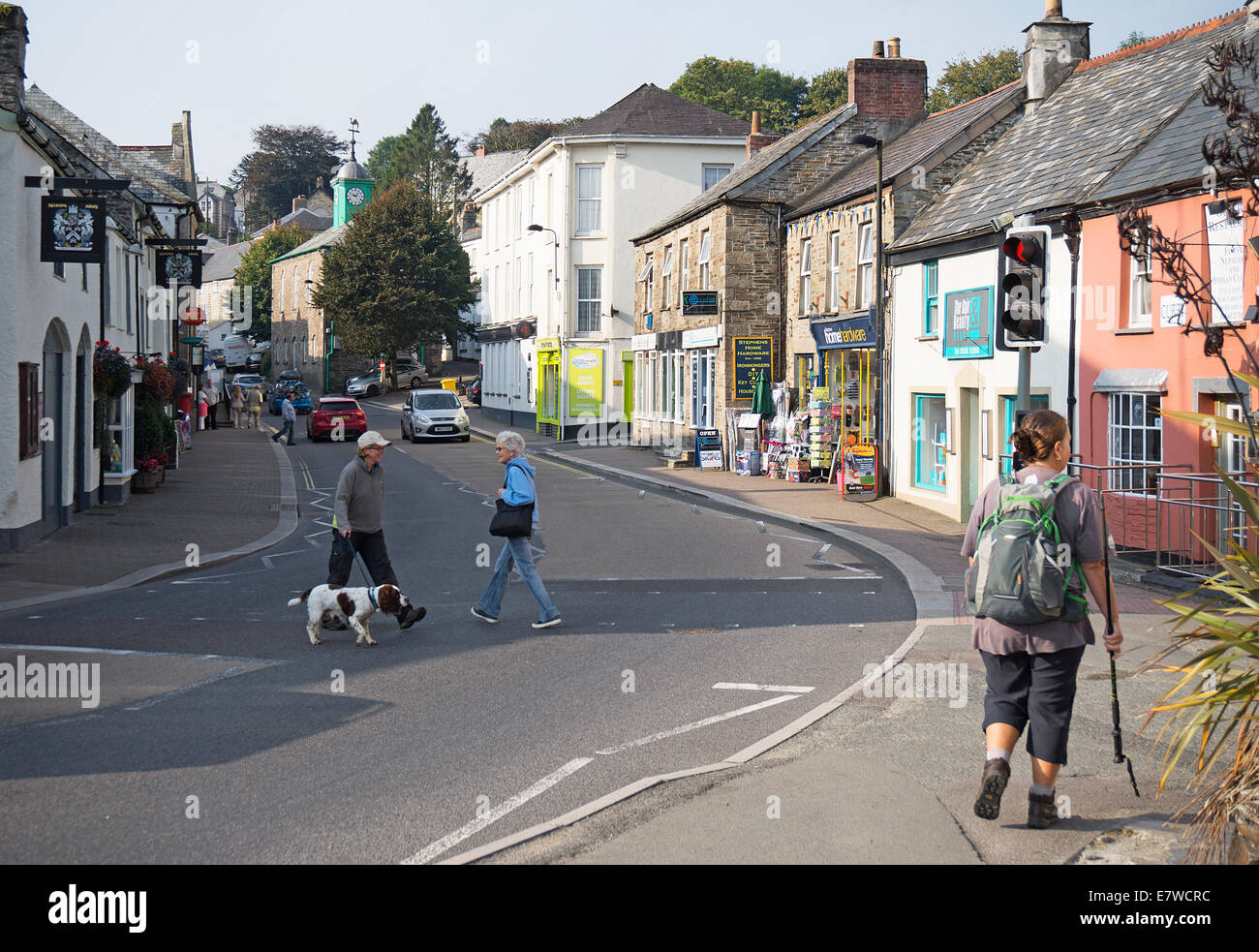 Camelford, Cornwall, UK Stock Photo, Royalty Free Image 73702928 Alamy