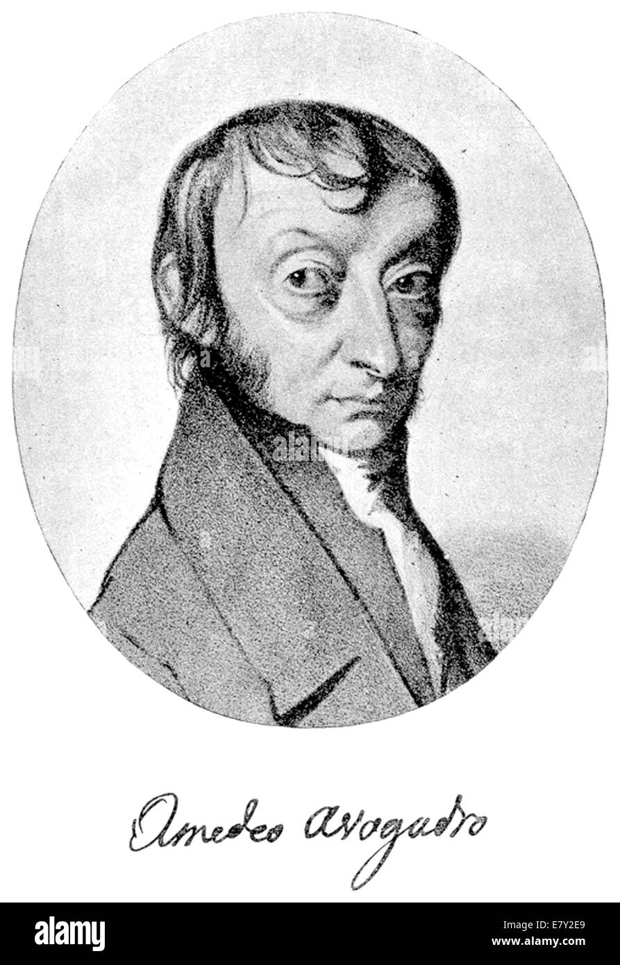 AMEDEO AVOGADRO (1776-1856) Italian scientist