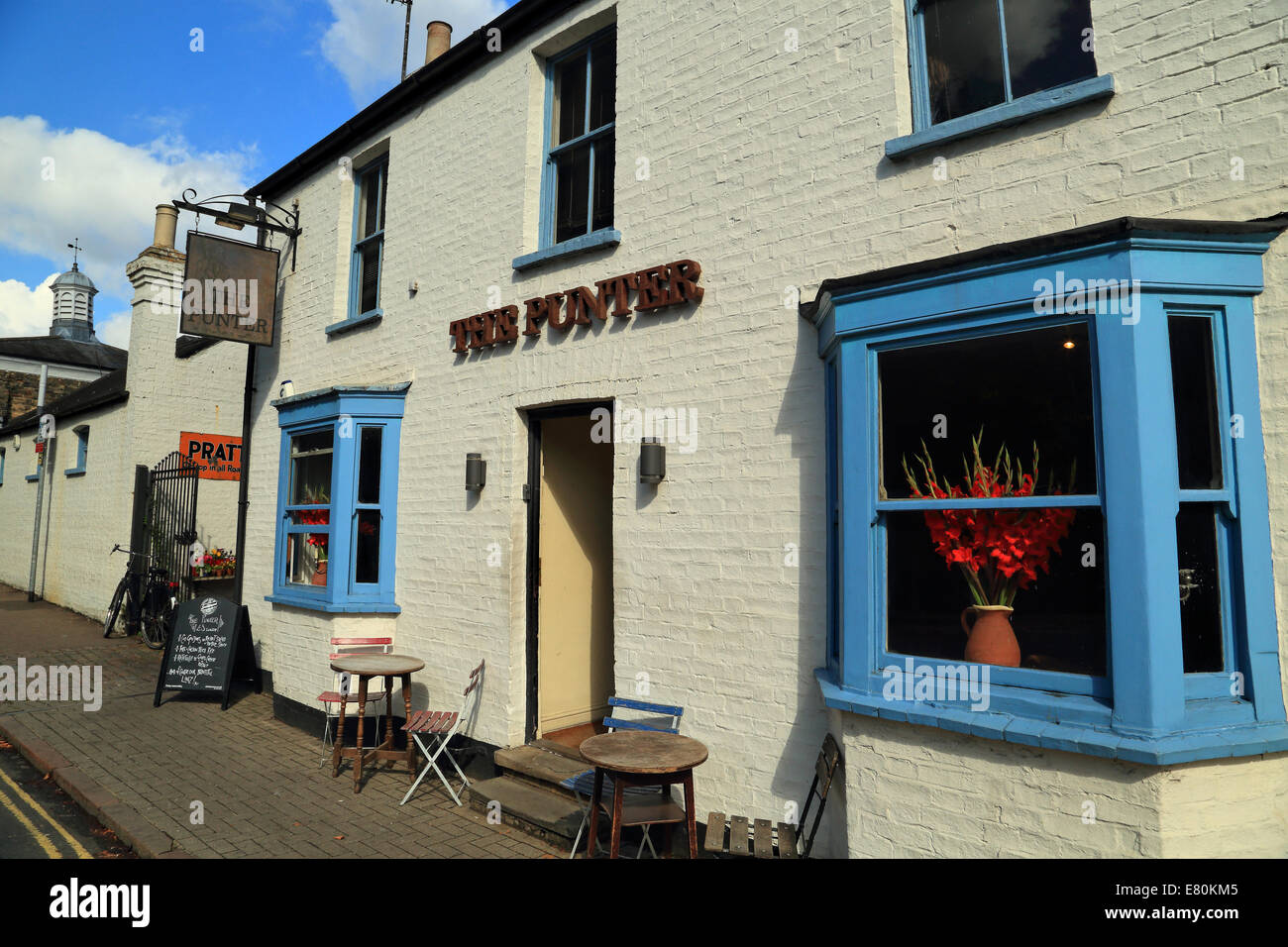 The Punter Pub, Cambridge, UK Stock Photo, Royalty Free Image 73774181