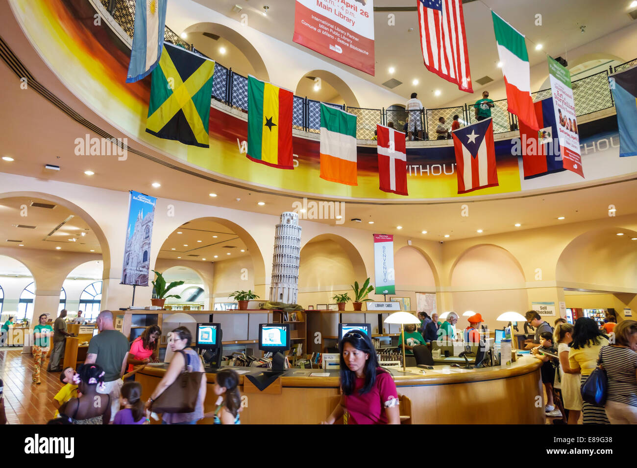 Miami Florida MiamiDade Public Library Annual International Art of