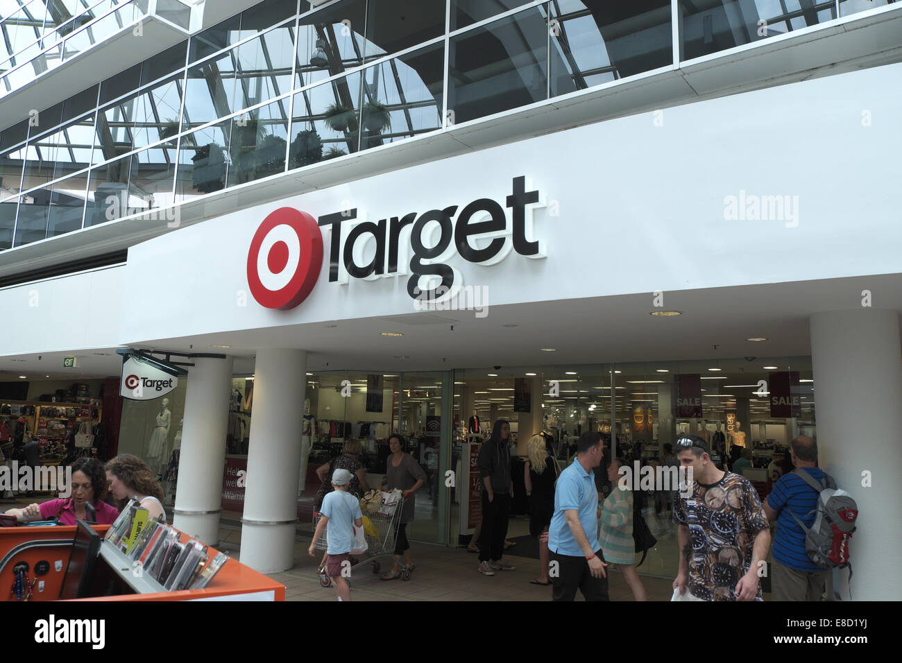 target department store in warringah mall shopping stock target department store in warringah mall shopping stock