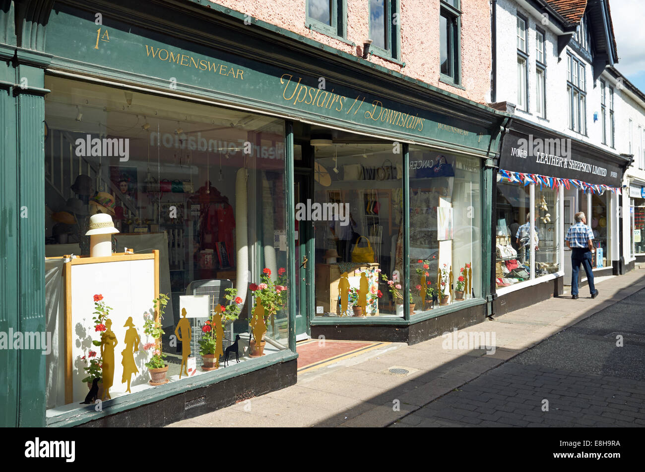 Upstairs Downstairs independent clothes shop Woodbridge Suffolk UK