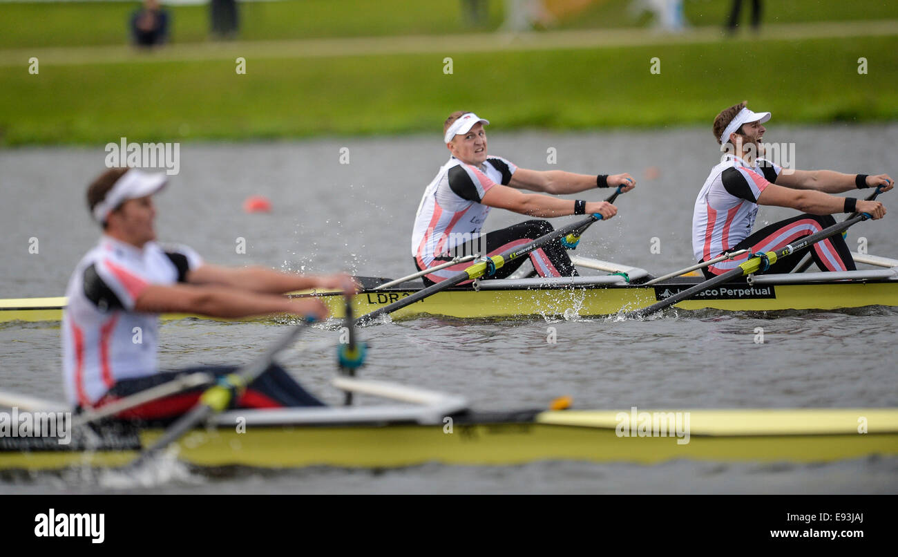 Nottingham, UK. 18th Oct, 2014. British Rowing Championships. John