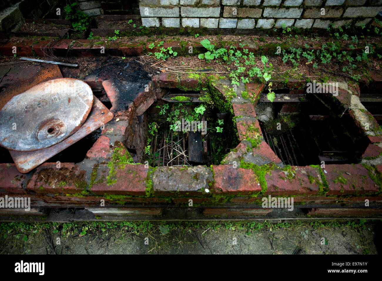 Argonne Forest WW1 MeuseArgonne Battlefield site, France. October