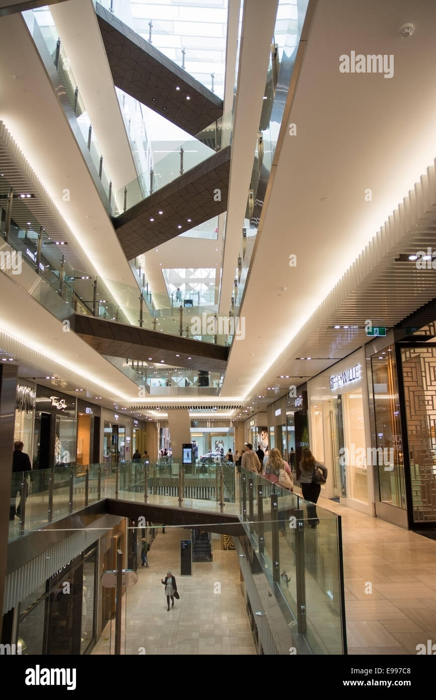 The Emporium Shopping Mall Melbourne Australia Stock Photo, Royalty