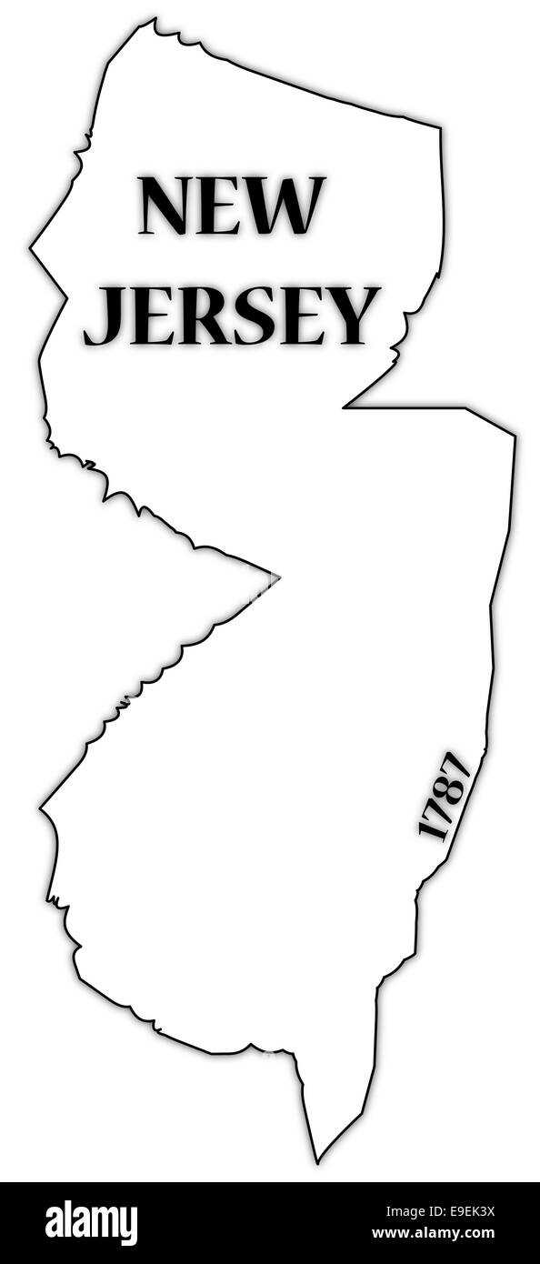 clipart map of new jersey - photo #44