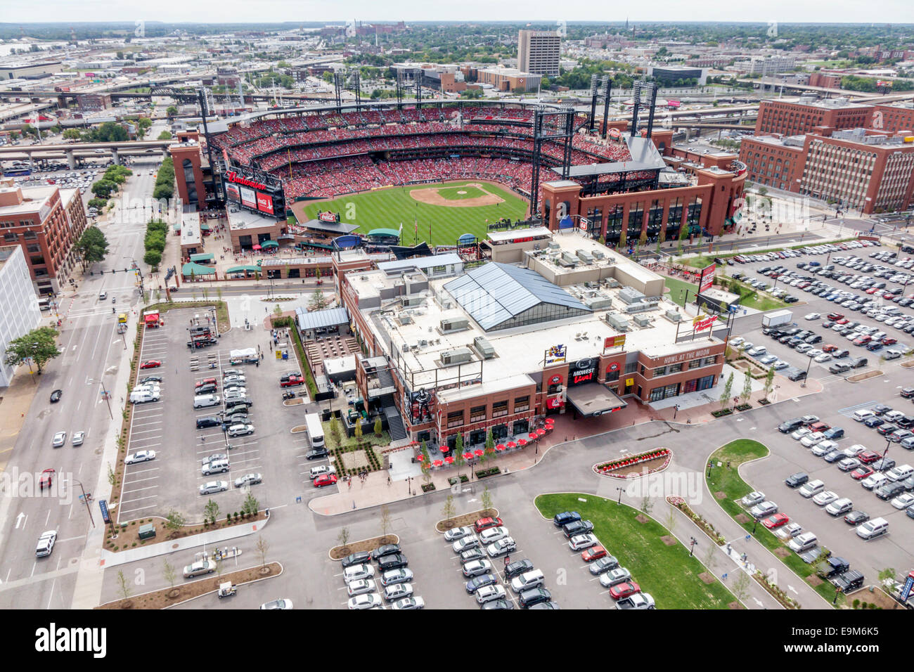 St. Louis Missouri Saint Busch Stadium Cardinals Hall of Fame Museum Stock Photo, Royalty Free ...