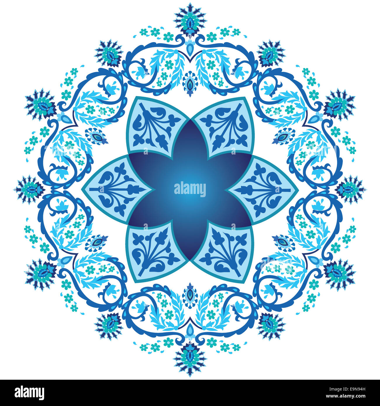 Blue Ottoman Serial Patterns Nineteen Stock Photo Royalty Free - Stock Photo Blue Ottoman Serial Patterns Nineteen blue ottoman serial patterns nineteen stock photo royalty free - stock photo blue ottoman serial patterns nineteen