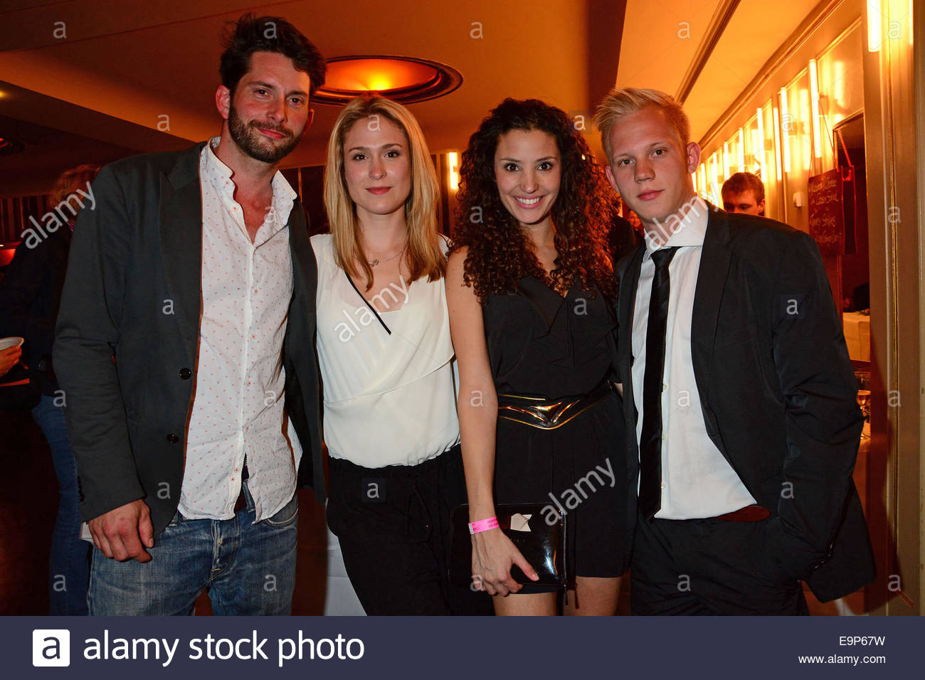 Lea Marlen Woitack and her boyfriend Johannes Hecke, Nadine Menz and