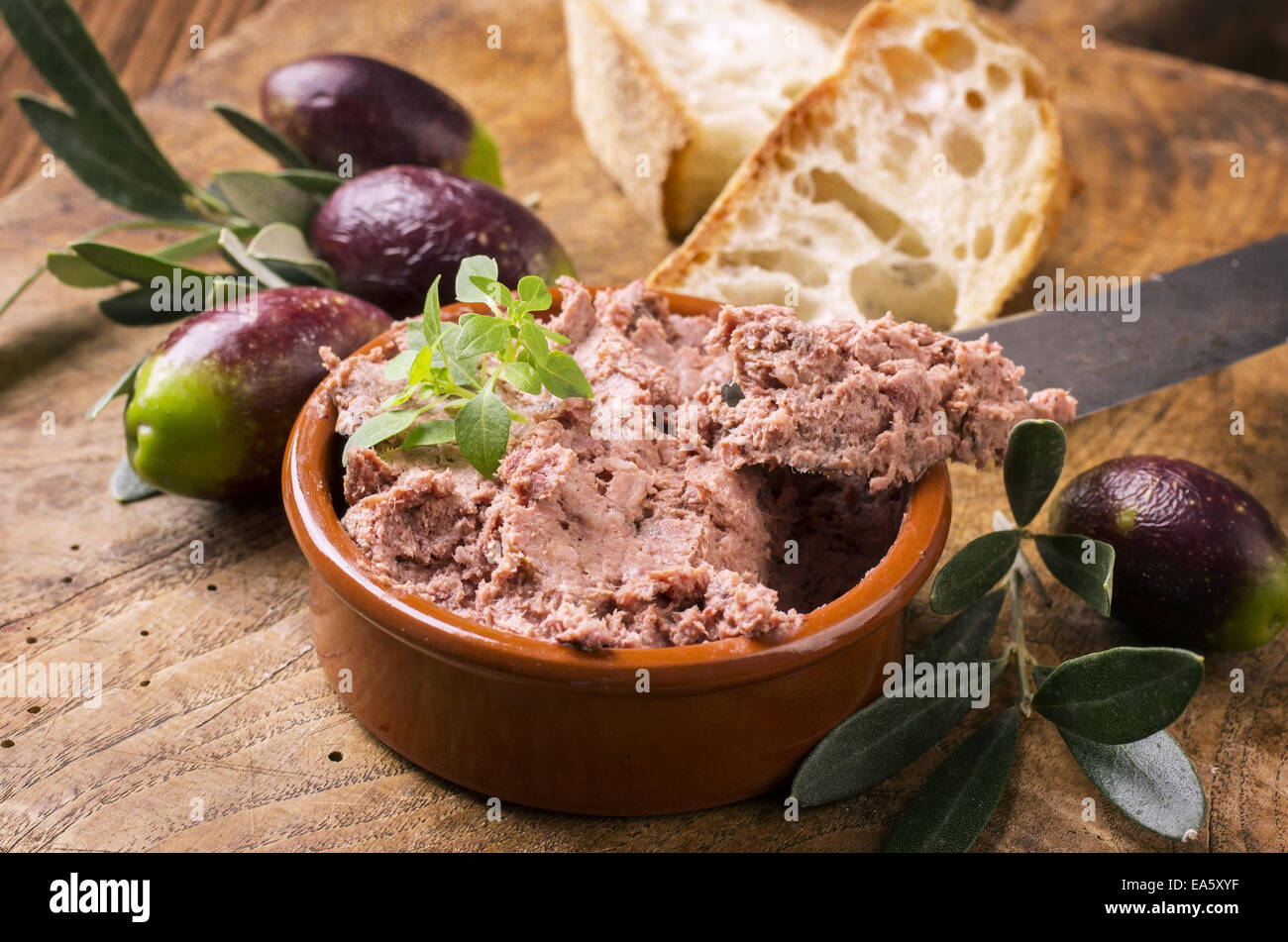 french meat pate Stock Photo, Royalty Free Image 75118947 Alamy