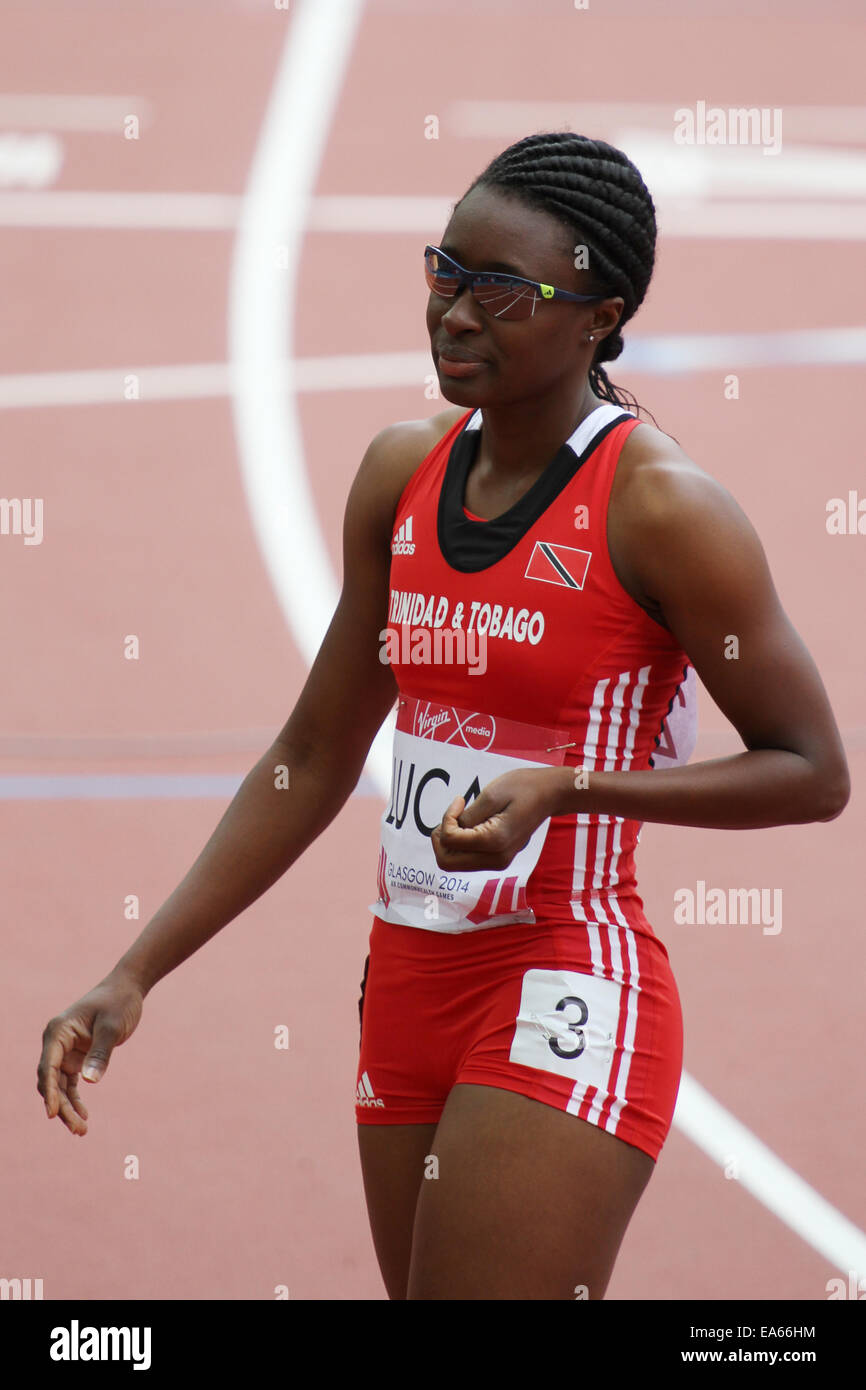Josanne LUCAS of Trinidad & Tobago in the athletics in the womens 400