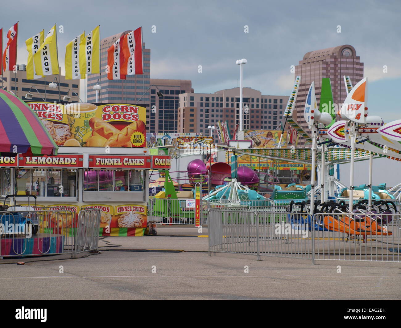 Parking Lot Carnival Stock Photo, Royalty Free Image 75341157 Alamy