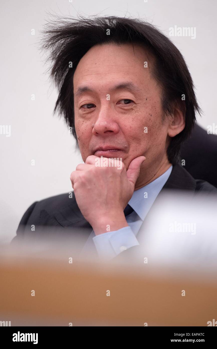 Director and music director of the Wuppertal Opera, Toshiyuki Kamioka, attends a session of the cultural committee in Wuppertal, Germany, 19 - wuppertal-germany-19th-nov-2014-director-and-music-director-of-the-EAPATC