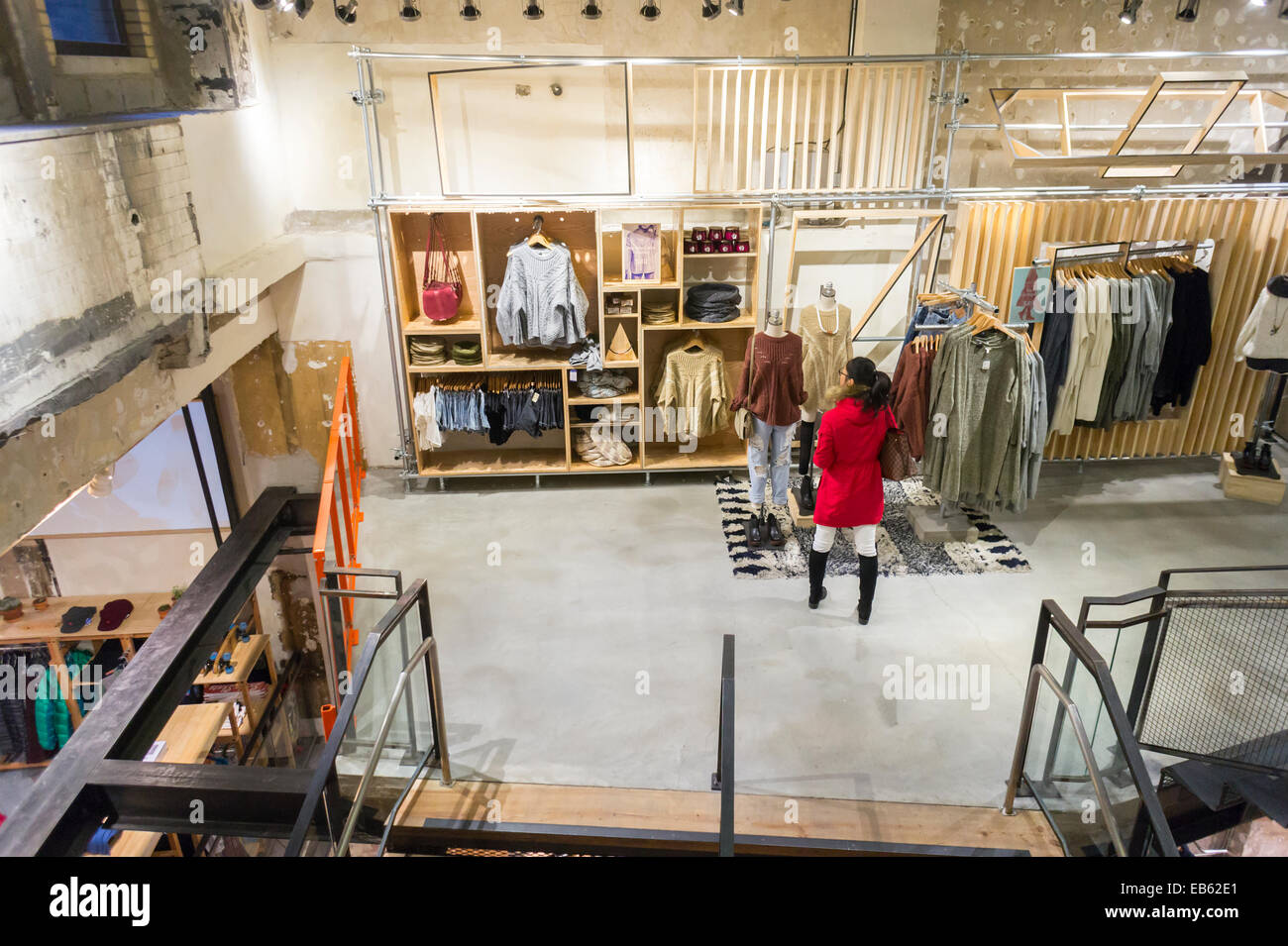 An Urban Outfitters retail store in Herald Square in New York Stock