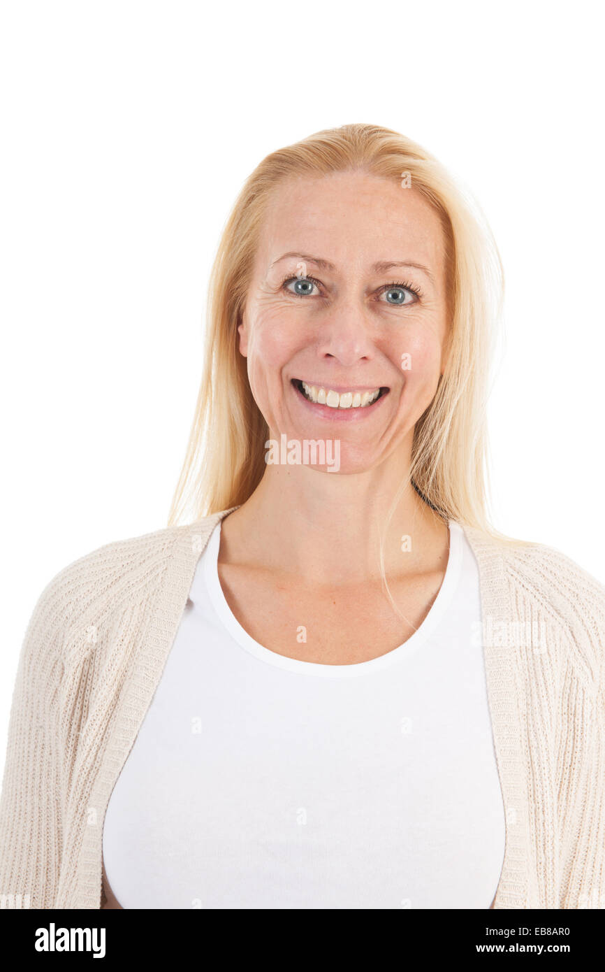 Blond Mature Hi Res Stock Photography And Images Alamy