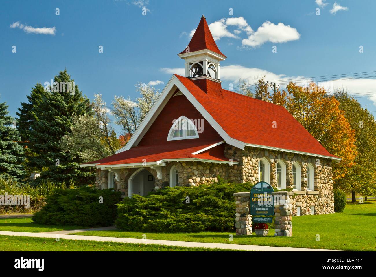 The Redpath Memorial Presbyterian Church at Cross Village Michigan