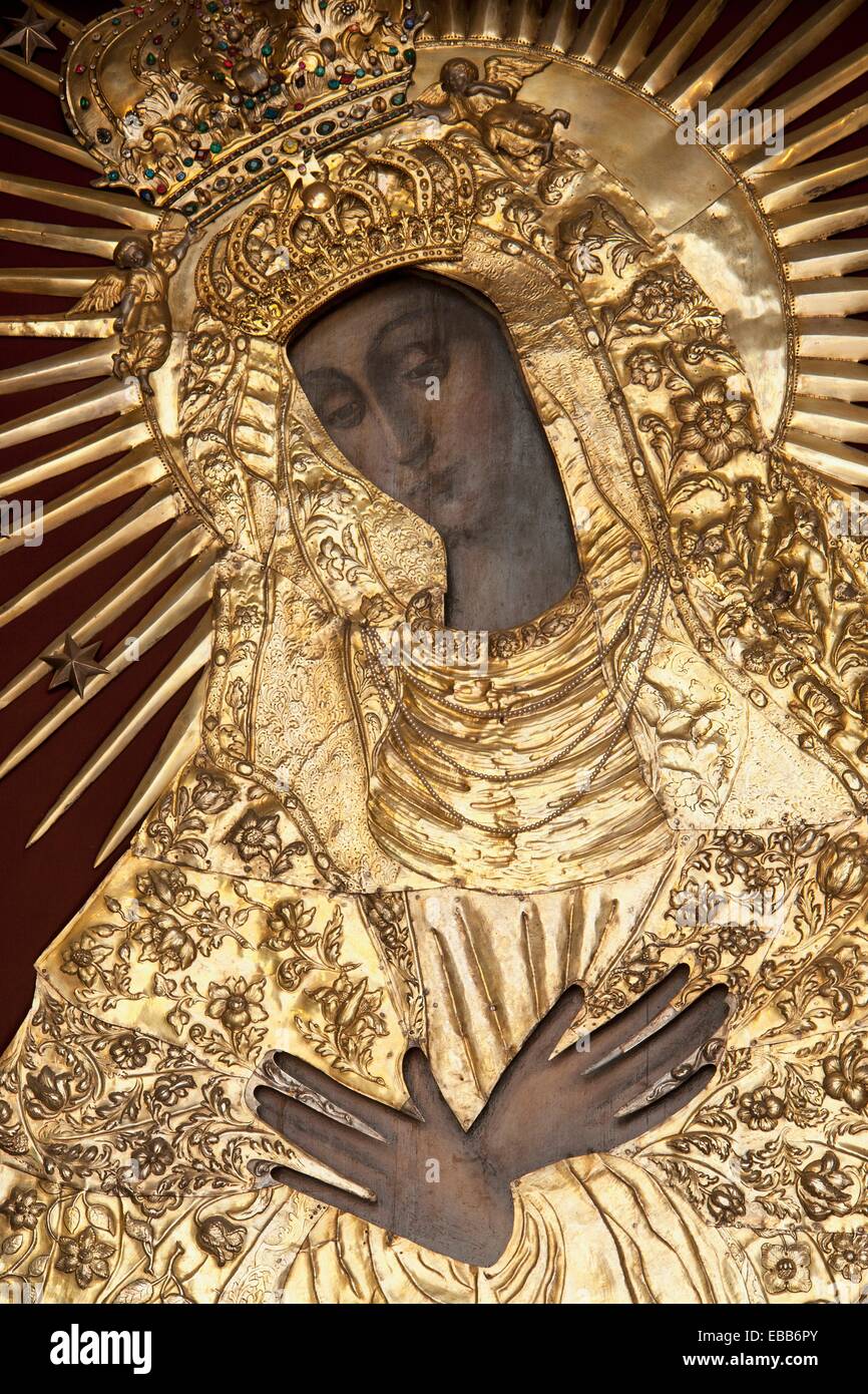 Our Lady Of The Gate Of Dawn Vilnius Gate of Dawn The icon of Our Lady of the Gate of Dawn Stock