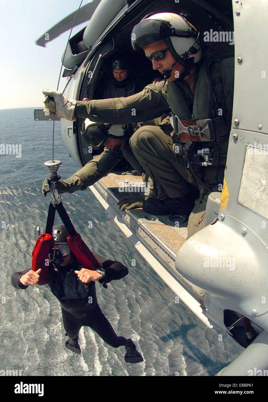 Atlantic Ocean A Sailor Assigned To The Explosive Ordnance Disposal