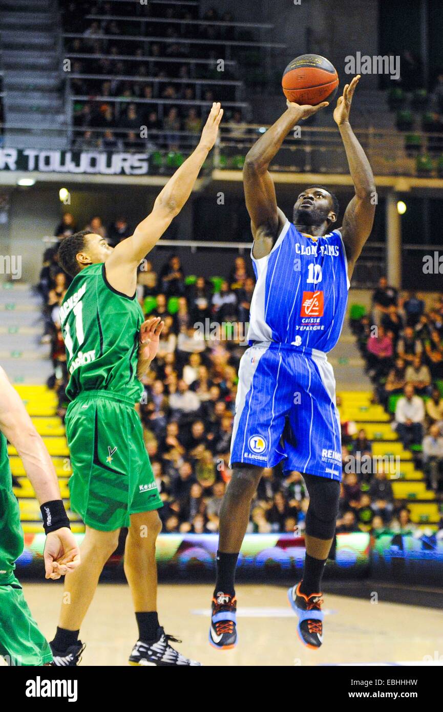 Guy Landry Edi 29.11.2014 Lyon Villeurbanne/Chalon Reims 10e