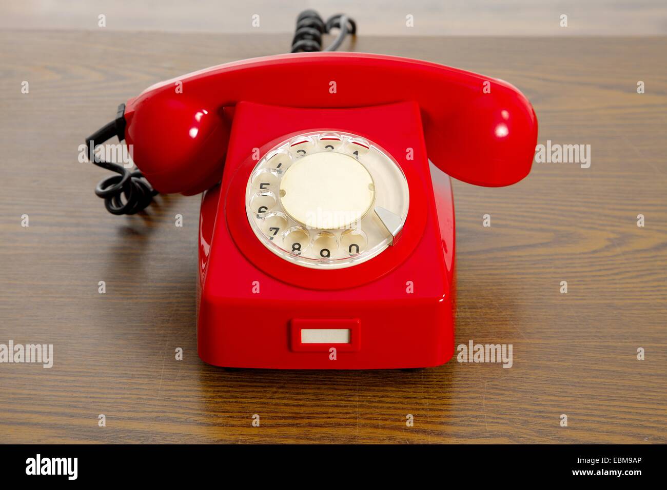 Old Style Red Telephone Hi Res Stock Photography And Images Alamy