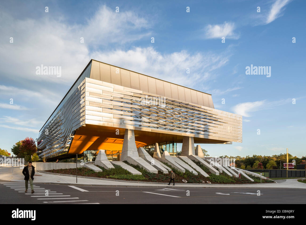 Bill and Melinda Gates Hall, Ithaca, United States. Architect Stock