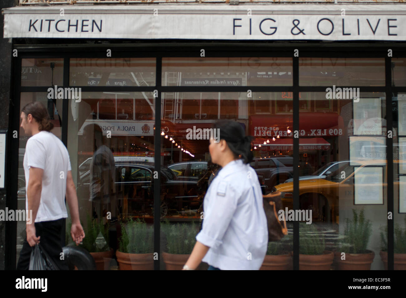 Fig and Olive restaurant in the trendy MeatPacking District in NYC