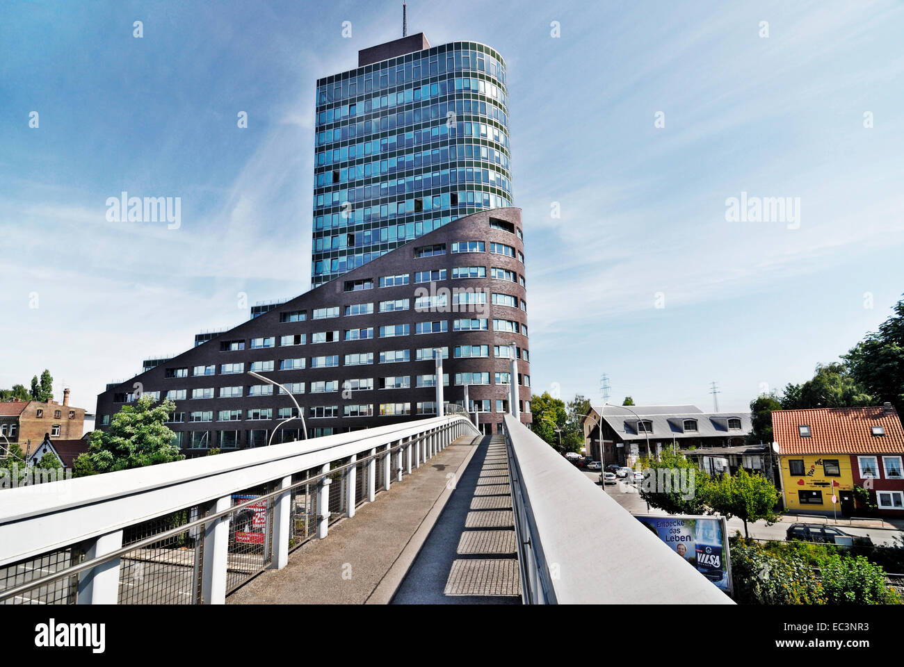 Channel Tower In Harburg Hamburg Germany Stock Photo Royalty Free
