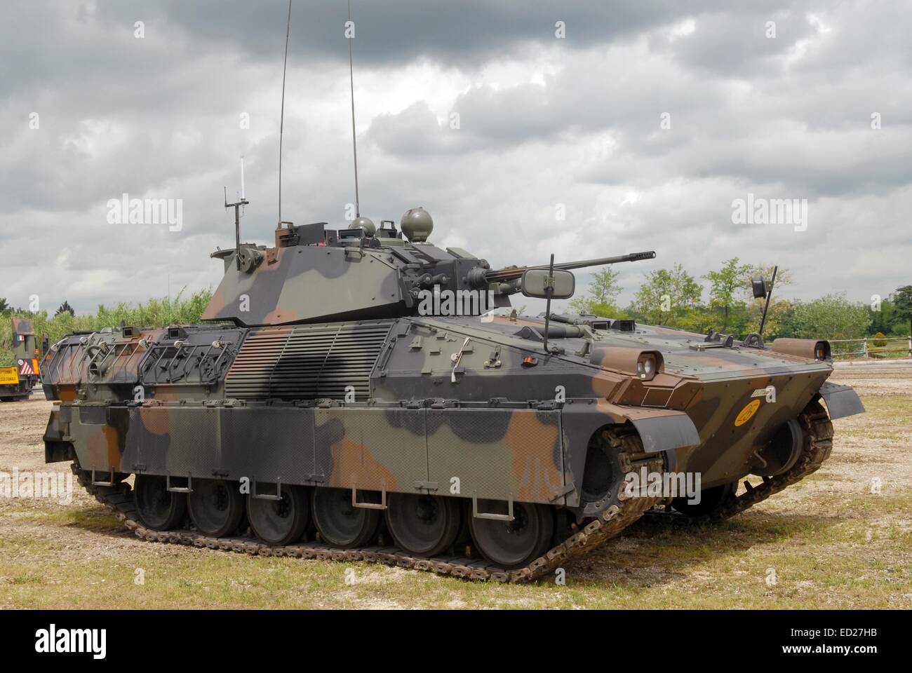 Italian Army, infantry armored fighting vehicle VCC 80 "Dardo" (Dart Stock Photo, Royalty Free