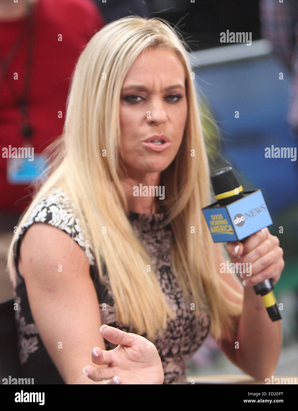 Kate Gosselin At Good Morning America To Talk About 2 Part Special