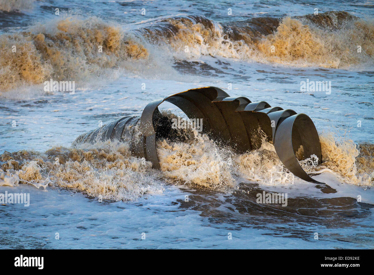 Circular images in ThorntonCleveleys, Blackpool, Lancashire, UK. 2nd